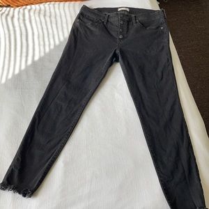 Madewell 9 inch mid rise skinny jeans